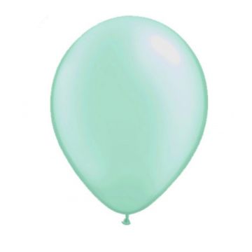 Perle Mint Grøn Balloner 25 stk. 12 cm.