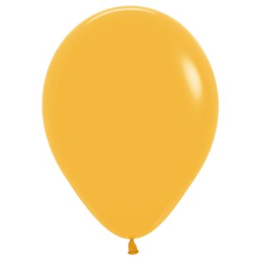 Fashion Mustard Ballon 30 cm.