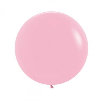 Kæmpe Latex Ballon Fashion Bubblegum Pink 60 cm.