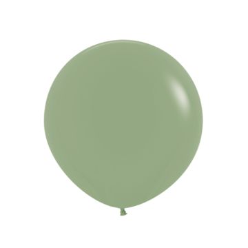 Kæmpe Latex Ballon Fashion Eukalyptus 60 cm.