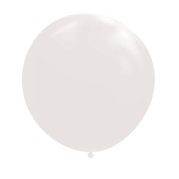 Kæmpe Latex Ballon Fashion Hvid 90 cm.