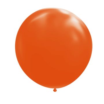 Kæmpe Latex Ballon Fashion Orange 60 cm.