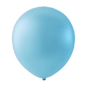 Latex Balloner Lyseblå 100 stk. 30 cm.