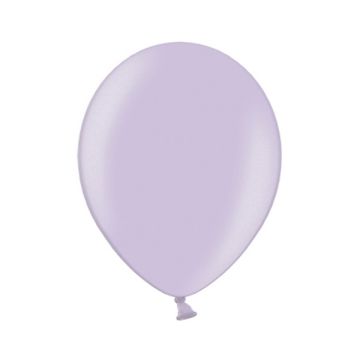 Metallic Lyselilla Ballon 30 cm.