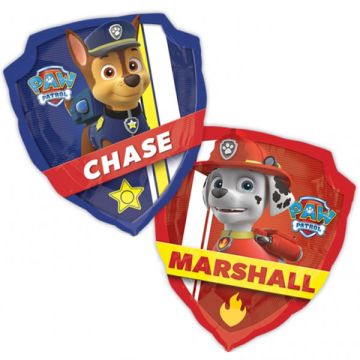 Folie Ballon Mini Paw Patrol Chase Og Marshall