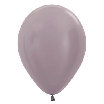 Satin Perle Greige Ballon 30 cm.