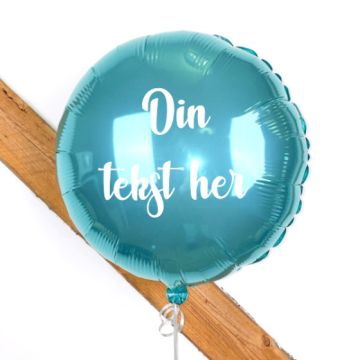 Send En Ballon Med Din Tekst Rund Tiffany