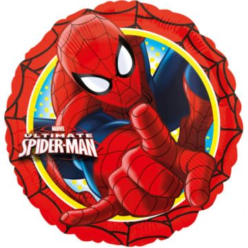 Folie Ballon Spider-Man Rund