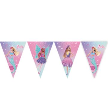 Papir Flagbanner – Barbie