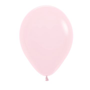 Pastel Matte Lyserød Ballon 30 cm.