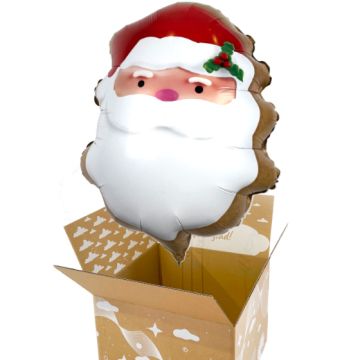 Send ballon Santa Cookie