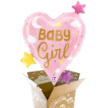 Send En Ballon Hilsen - Baby Girl