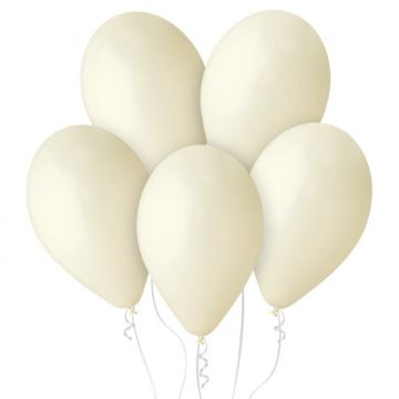 Latex Balloner Ivory - 33 cm. 50 stk.