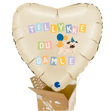 Send En Ballon Tillykke Du Gamle | 55 cm