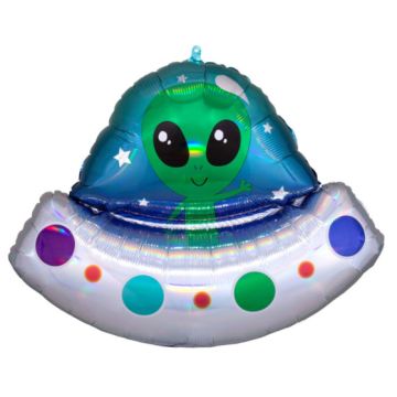 Folie Ballon Alien Rumskib