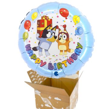 Send En Ballon Happy Birthday Bluey