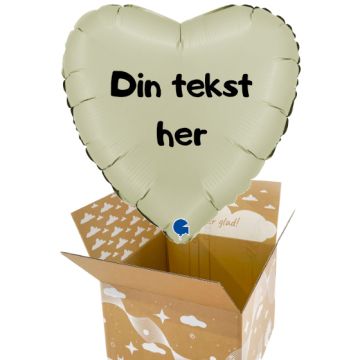 send ballon med tekst