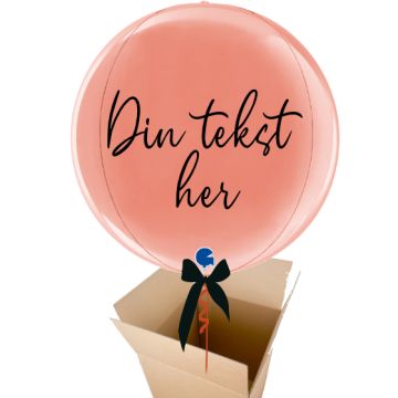 send ballon med tekst