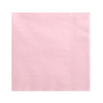 Servietter Baby Pink